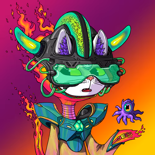 Alien Cat #2423