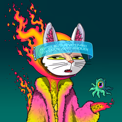 Alien Cat #799