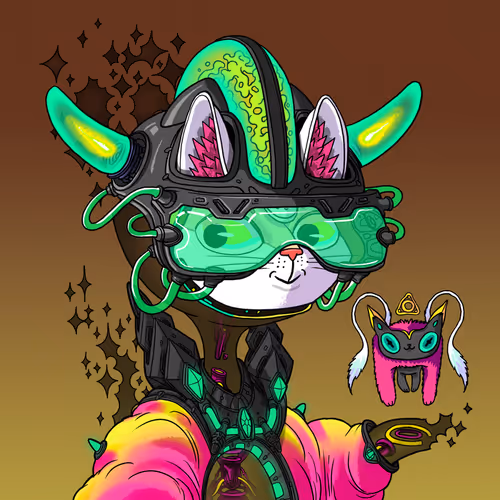 Alien Cat #5073