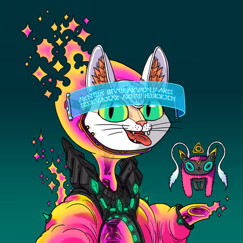 Alien Cat #8757