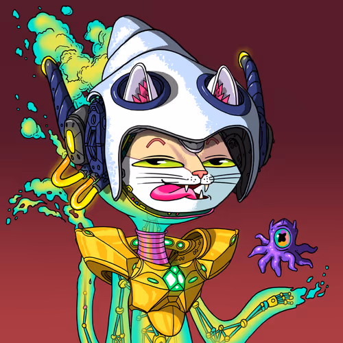 Alien Cat #3395