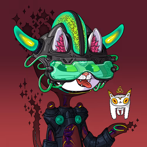 Alien Cat #1527