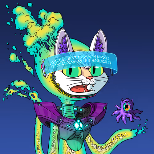 Alien Cat #8172