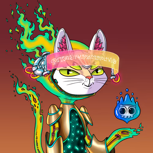 Alien Cat #6601