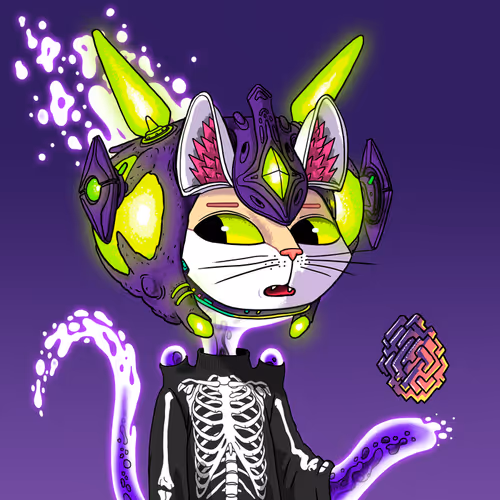 Alien Cat #8975