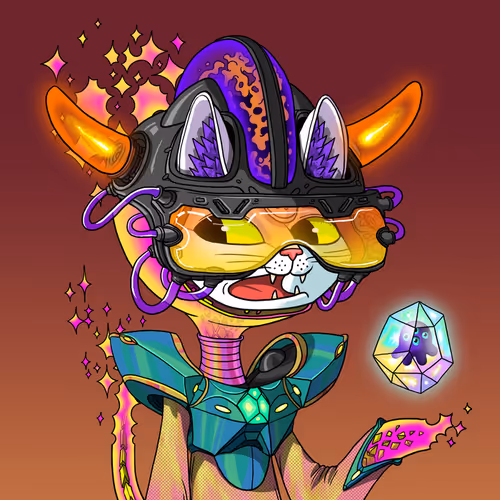 Alien Cat #8617