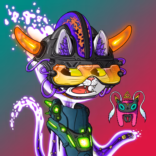Alien Cat #554