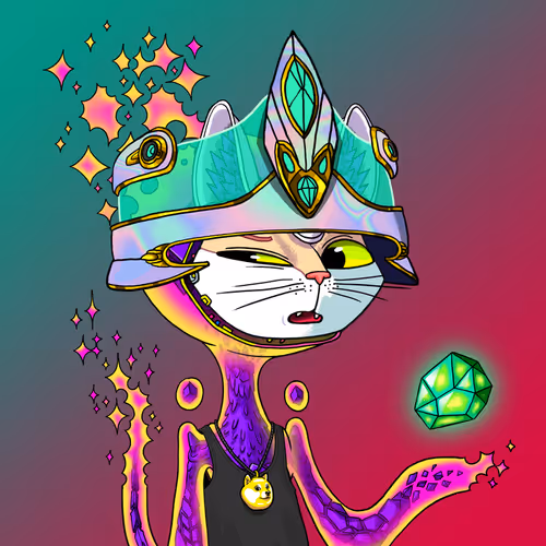 Alien Cat #7671