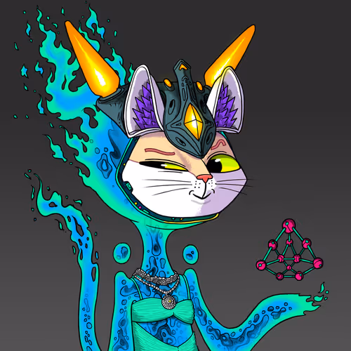 Alien Cat #1754