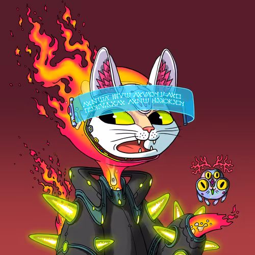Alien Cat #1797