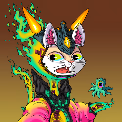 Alien Cat #9785