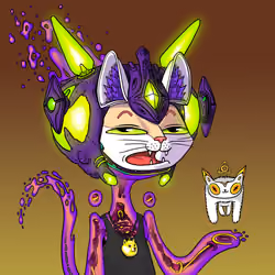 Alien Cat #1380