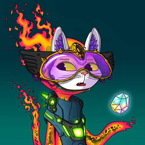 Alien Cat #2393