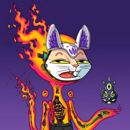 Alien Cat #6751