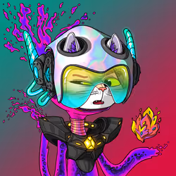 Alien Cat #8606