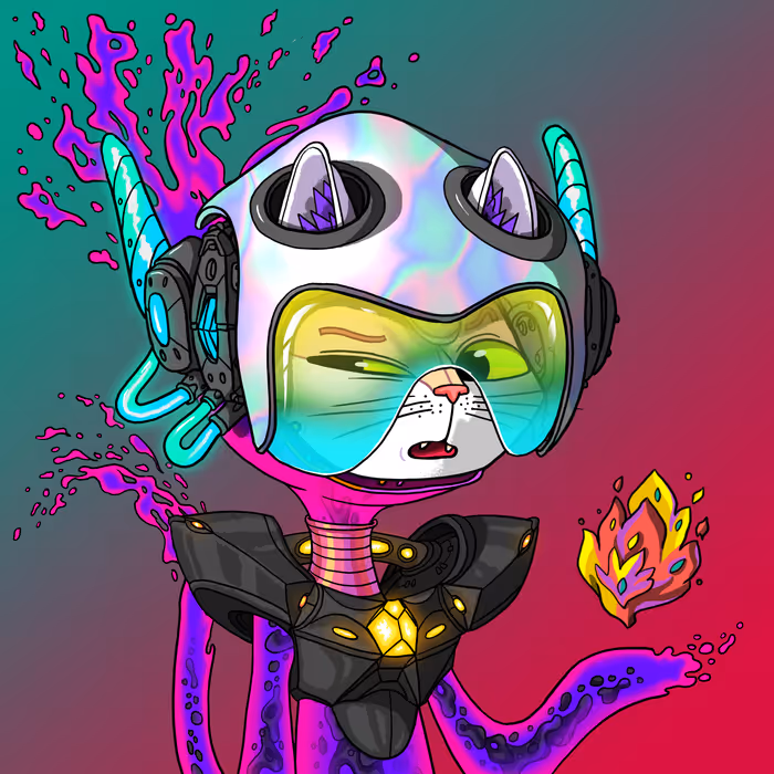 Alien Cat #8606