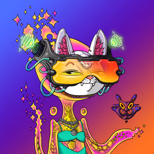Alien Cat #877
