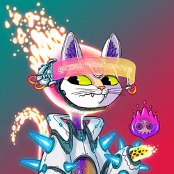 Alien Cat #5022