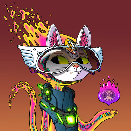 Alien Cat #1503