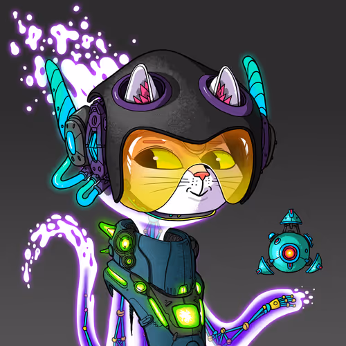 Alien Cat #668