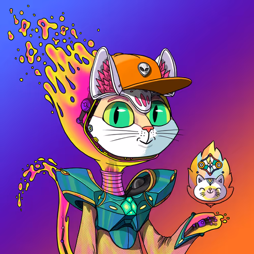 Alien Cat #7682