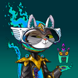 Alien Cat #5037