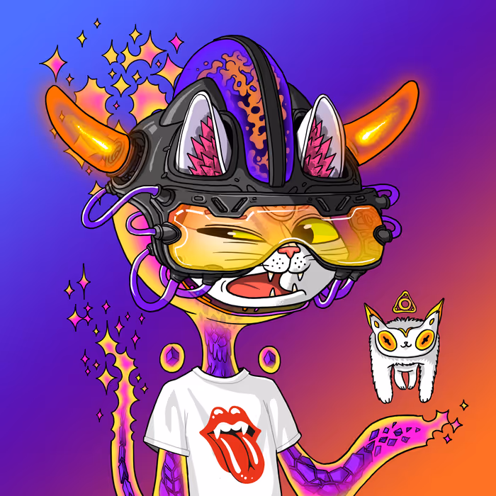Alien Cat #2530