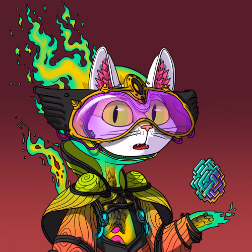 Alien Cat #7993