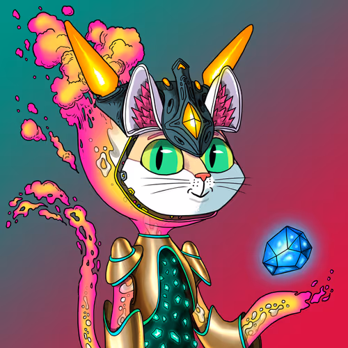 Alien Cat #407