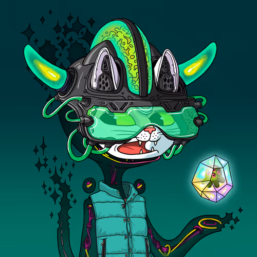Alien Cat #9834