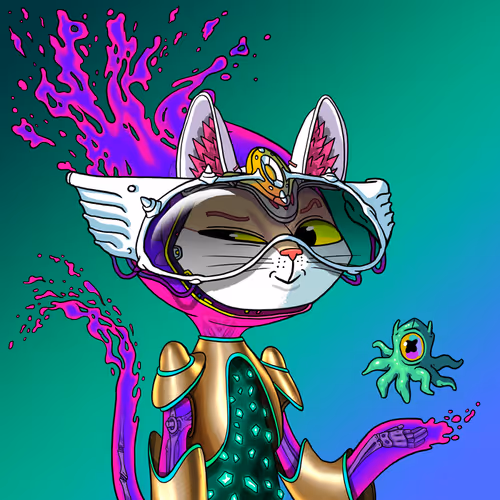 Alien Cat #2547