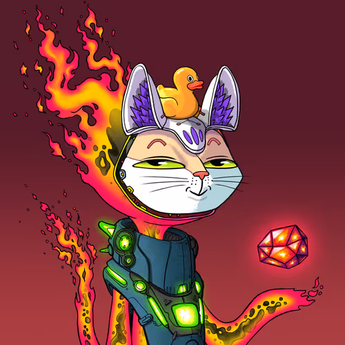 Alien Cat #6642
