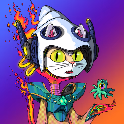 Alien Cat #8450