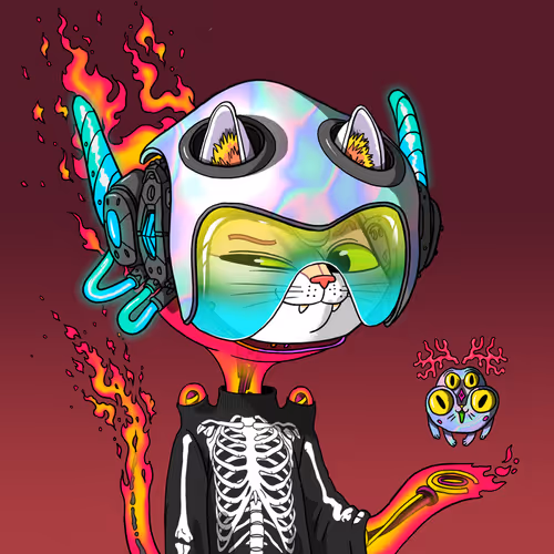 Alien Cat #1180