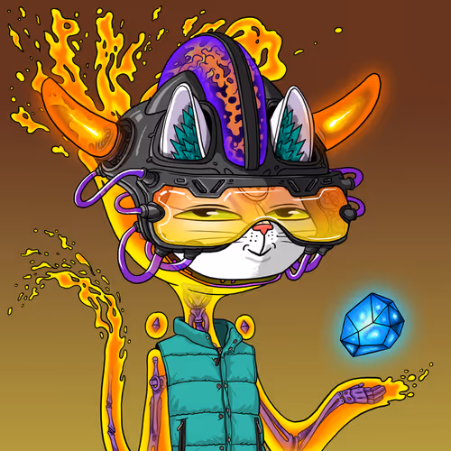 Alien Cat #8847