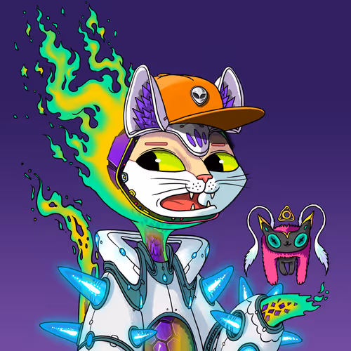 Alien Cat #10162