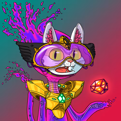 Alien Cat #1191