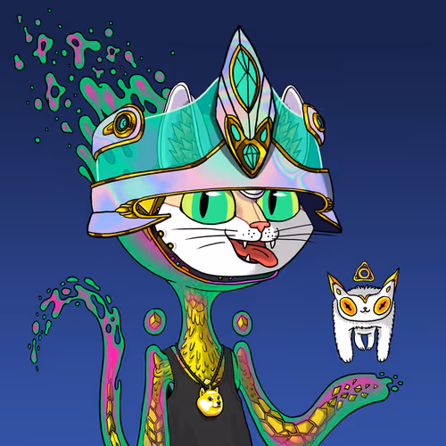 Alien Cat #1384