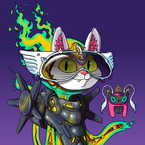 Alien Cat #1818