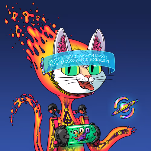 Alien Cat #8052