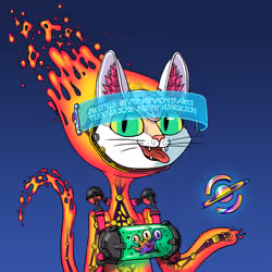 Alien Cat #8052
