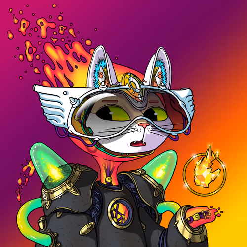 Alien Cat #7644