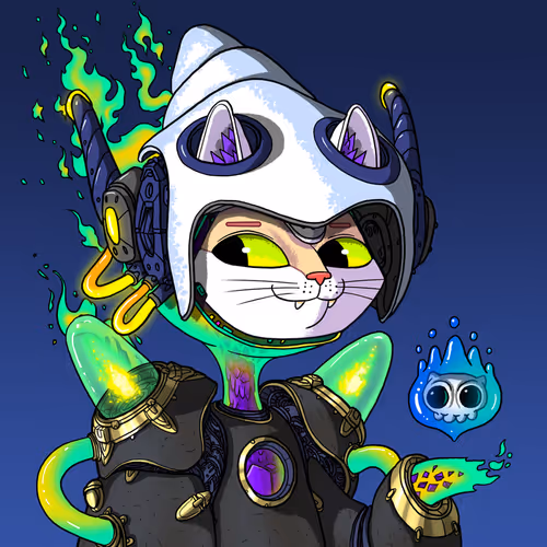 Alien Cat #2504