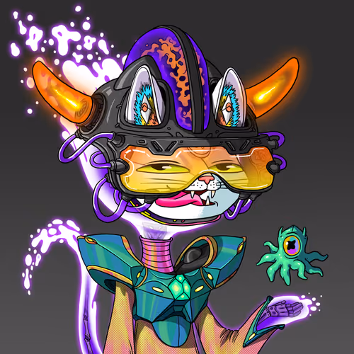 Alien Cat #2538