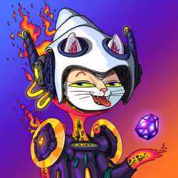 Alien Cat #3776