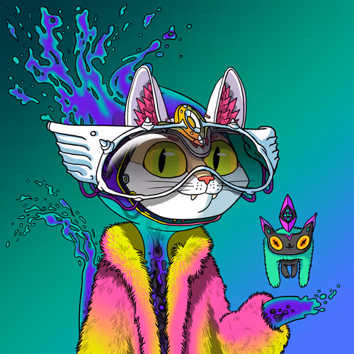 Alien Cat #1768
