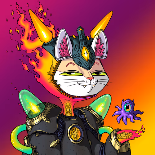 Alien Cat #9068