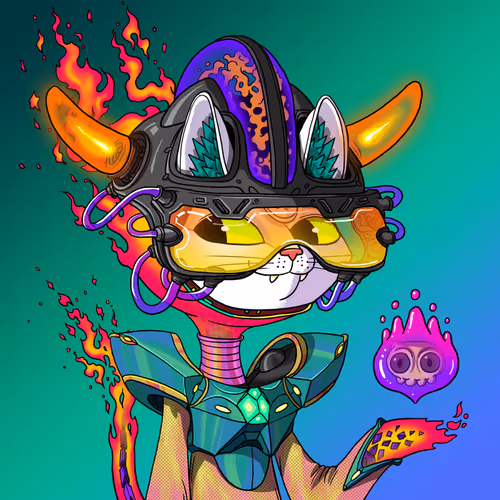 Alien Cat #7101
