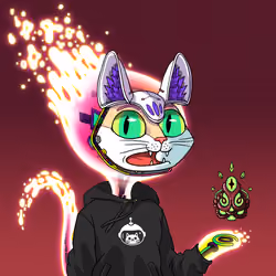 Alien Cat #1228
