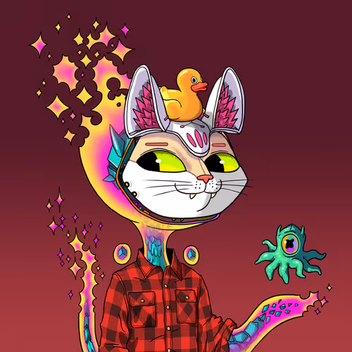 Alien Cat #9687
